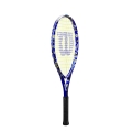 Wilson Kinder-Tennisschläger Minions 3.0 25in (9-12 Jahre) blau - besaitet -
